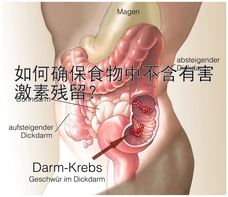 如何确保食物中不含有害激素残留？