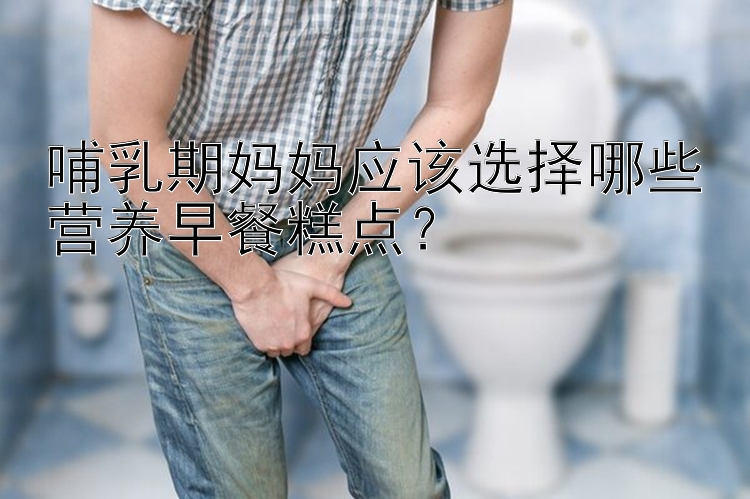 哺乳期妈妈应该选择哪些营养早餐糕点？